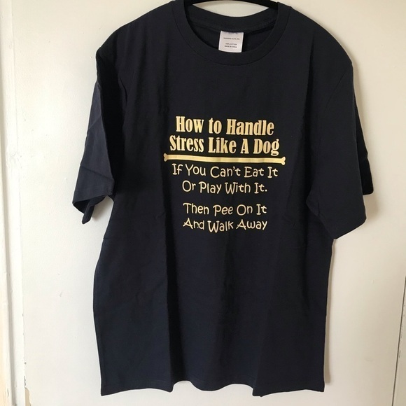 Nib - Men’s Graphic Short Sleeve T-Shirt in Navyblue. Size: L. - Picture 1 of 13